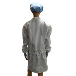 Antistatic Clothing Manufacturer - Custom Oxford Conductive Carbon Fabric ESD Lab Coat