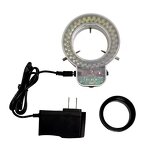 LED Circular Illuminator Manufacturer - 64T for Microscopes with Adjustable Brightness