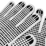Safety Gloves Manufacturer - Cotton PVC Dotted Anti-slip Wear-resistant for Work