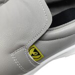 ESD Safety Shoes Manufacturer - Industrial Cleanroom Black Grey Anti Slip Steel Toe