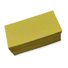 Cleanroom Work Tools Manufacturer - Yellow Soldering Tip Sponges Consumables