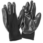 Nylon Nitrile Coated Glove Manufacturer - Black Industrial Mechanic Work Anti-oil