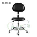 ESD PU Leather Chair Manufacturer - Competitive Price Foot Ring Round Steel for Lab