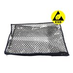 ESD Clear Dust Cover Manufacturer - Grid Cleanroom Soft PVC for ESD Racks