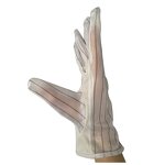 Antistatic ESD PVC Dotted Gloves Manufacturer - Electrical Inspection Non-Slip White Color