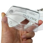 ESD Plastic ID Card Holder Manufacturer - Transparent PP Antistatic with Clip
