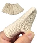 Finger Cots Manufacturer - Labor Thick Durable Cotton Non Slip Heat Resistant Beige