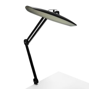 Cleanroom Working Lamp Manufacturer - Adjustable Black Esd Antistatic Safe Office Table Lamp