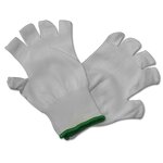 Cleanroom Liner Gloves Manufacturer - Reusable Fingerless Half-Finger Polyester