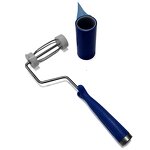 Cleanroom Sticky Roller Manufacturer - 4 Inch Dust Removal Reusable with Handle