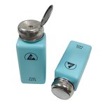 ESD Alcohol Bottle Manufacturer - Chemical Plastic Solvent Dispenser for Cleanroom