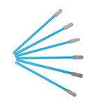 Cleanroom Cleaning Swabs Stick Manufacturer - Factory Supply Lint Free 100pcs Disposable Blue Mini