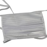 Antistatic ESD Fabric Face Cover Manufacturer - Stripe Design Lint-free for Industrial Use