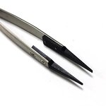 Anti-static Tweezers Manufacturer - Stainless Steel with Interchangeable Plastic Head for Cleanroom