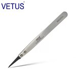 Anti-static Tweezers Manufacturer - Stainless Steel with Interchangeable Plastic Head for Cleanroom