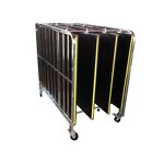 ESD PCB Storage Trolley Manufacturer - Adjustable Cart Turnover Rack Stainless Cart