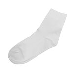 Cleanroom Ankle Socks Manufacturer - Lint-Free Washable White Polyester Safety
