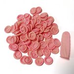 ESD Finger Cots Manufacturer - Anti Static Cleanroom Electronics Industry 100% Natural Latex Pink