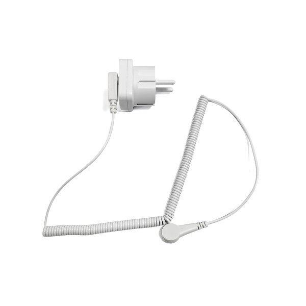 Grounding Cable Mat Manufacturer - White EU-Standard with Connecting Cable