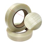 Washing PET Industry Tapes Manufacturer - 25MMx50MM Machine Filament Fiber Warning Adhesive