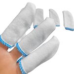 Finger Cots Manufacturer - 3.0cm Workshop Fingertips Protection White 100% Cotton