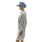 Antistatic Clothing Manufacturer - Custom Oxford Conductive Carbon Fabric ESD Lab Coat
