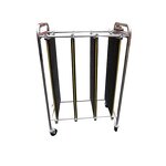 ESD PCB Cart Manufacturer - 300PCS Loading 460mm Plate Trolley for Electronics Storage