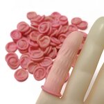 ESD Finger Cots Manufacturer - Pink Anti Static Cleanroom 100% Pure Natural Latex