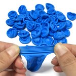 Disposable Nitrile Finger Cots Manufacturer - Blue Color Medium Size Factory Direct Sale