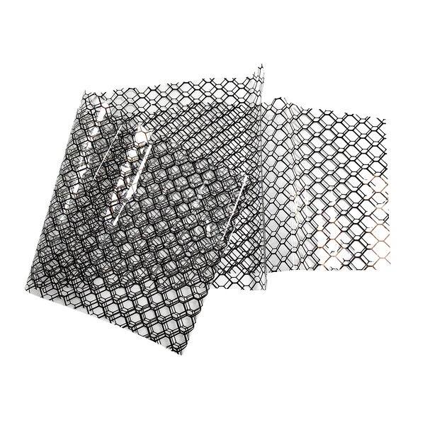 ESD Grid Curtain Manufacturer - Thickness 0.3mm Transparent PVC for Cleanroom Door Partition