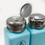 ESD Alcohol Bottle Manufacturer - Chemical Plastic Solvent Dispenser for Cleanroom