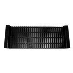 ESD Electronics Rack Manufacturer - Black ABS PCB Racks 485x175x50mm for Cleanroom