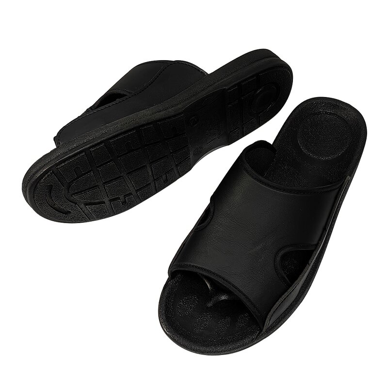 ESD Protective Slippers Manufacturer - Black for Electronics Industrial Use