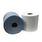 Industrial Paper Wipe Roll Manufacturer - Duty Non-woven Woodpulp Cellulose 56gsm 25X37cm