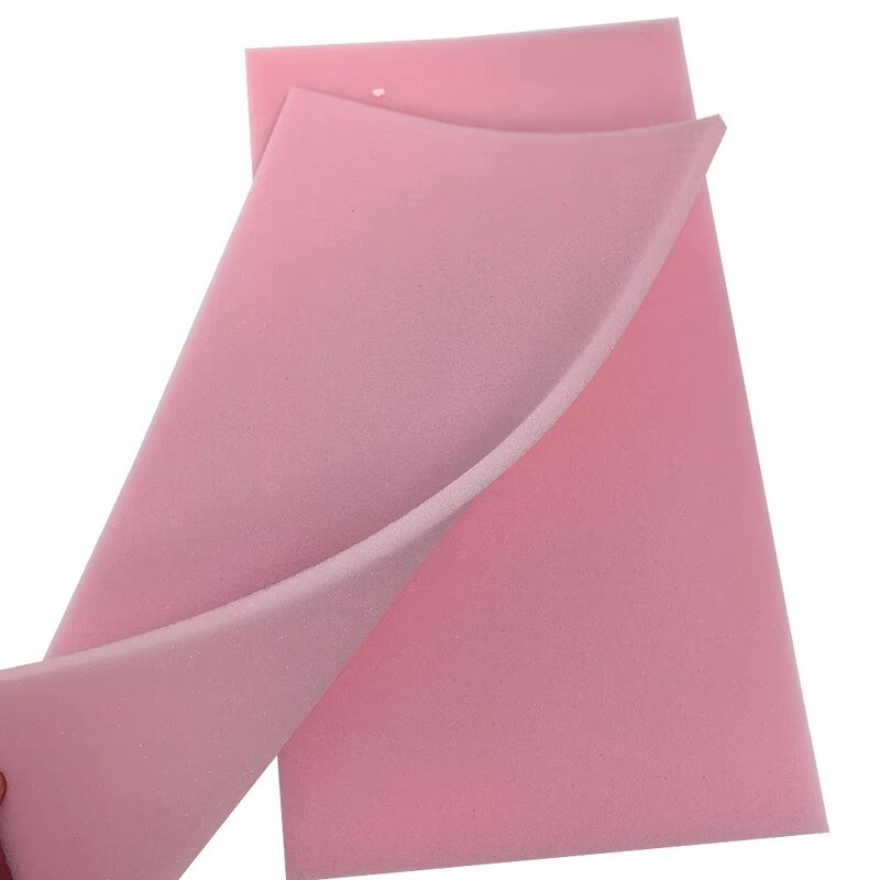 ESD Pink Sponge Foam Manufacturer - Anti-static 8mm Thicken Density for Packing