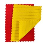 ESD Antistatic Fabric Manufacturer - RED YELLOW 260GSM CVC Knitted for ESD POLO Shirt