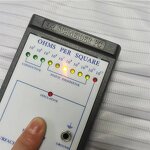 Antistatic ESD Fabric Face Cover Manufacturer - Stripe Design Lint-free for Industrial Use