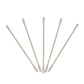 Cotton Safety Swab Manufacturer - Disposable Single Sided Buds Wooden Stick for Daily Use