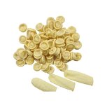 Disposable Latex Finger Cots Manufacturer - Industrial Safety Anti-Slip Beige for Cleanroom