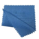 Polyester ESD Anti-Static Knitting Fabric Manufacturer - Dust Proof Blue 145GSM for Coat