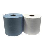 Industrial Paper Wipe Roll Manufacturer - Duty Non-woven Woodpulp Cellulose 56gsm 25X37cm