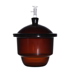 Glass Vacuum Desiccator Manufacturer - 150mm to 400mm Desiccator Amber Vacuum Drier