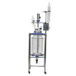 Double Jacketed Glass Reactor Manufacturer - Automatic Double Layer Laboratory with Core Engine PLC