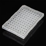 PCR Plate Manufacturer - Factory Price 96 Well 0.2ml Without Skirted Plastic PP Customizable