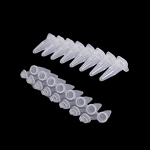 PCR Tubes Manufacturer - Factory Price 0.2Ml with Flat Caps DNase Free 8 Strip