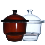 Glass Vacuum Desiccator Manufacturer - 150mm to 400mm Desiccator Amber Vacuum Drier