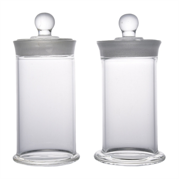 Laboratory Sampling Bottle Manufacturer - Glass Ware Miron Jar Glass Bottles with Glass Lid