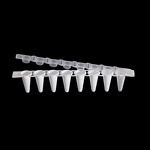 PCR Tubes Manufacturer - Factory Price 0.2Ml with Flat Caps DNase Free 8 Strip