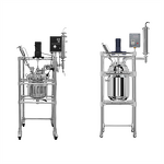 Jacketed Reactor Manufacturer - Chemical 100 Liter Stainless Steel 5 Liter Jacket Heating with PH Control