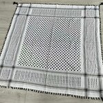 Arab Turban Keffiyeh Manufacturer - Tassel Muslim Hijab Shemagh Desert Scarf Wrap 125x125cm